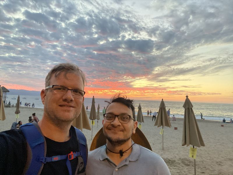 Sunset in Puerto Vallarta
