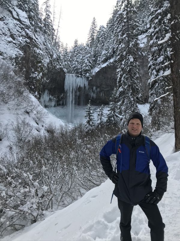Thomas Snowshoeing at Mt. Hood