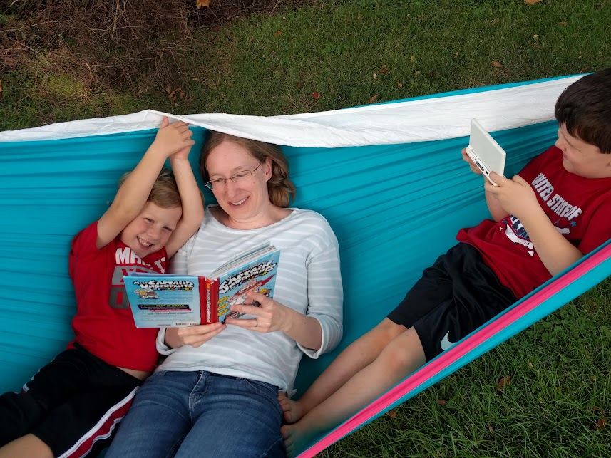 Reading in the Hammock