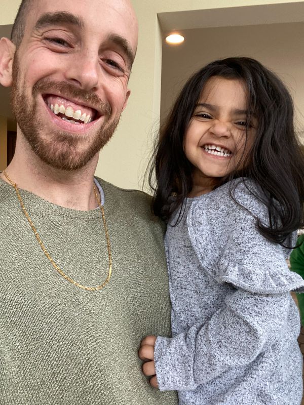 Kyle and Ria Saying Cheese!