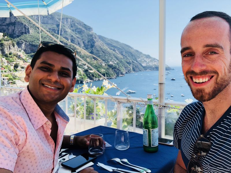 Taking in the View at the Amalfi Coast!