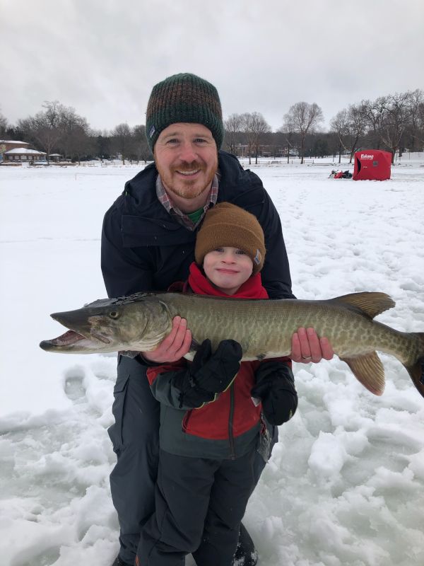 Ice Fishing - Lucky Catch!