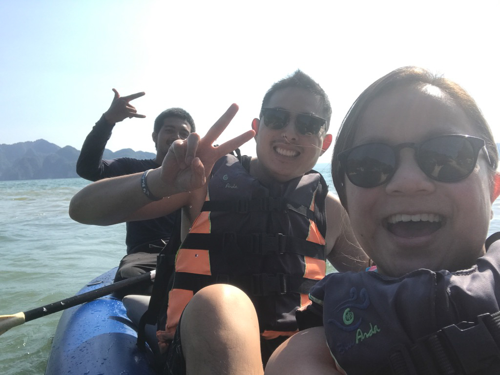 Canoeing in Thailand