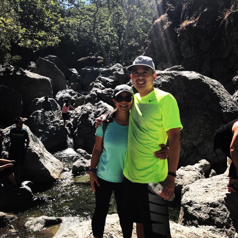 Enjoying a Hike