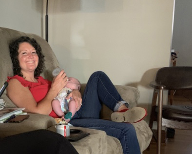 Loving on Our Newest Nephew