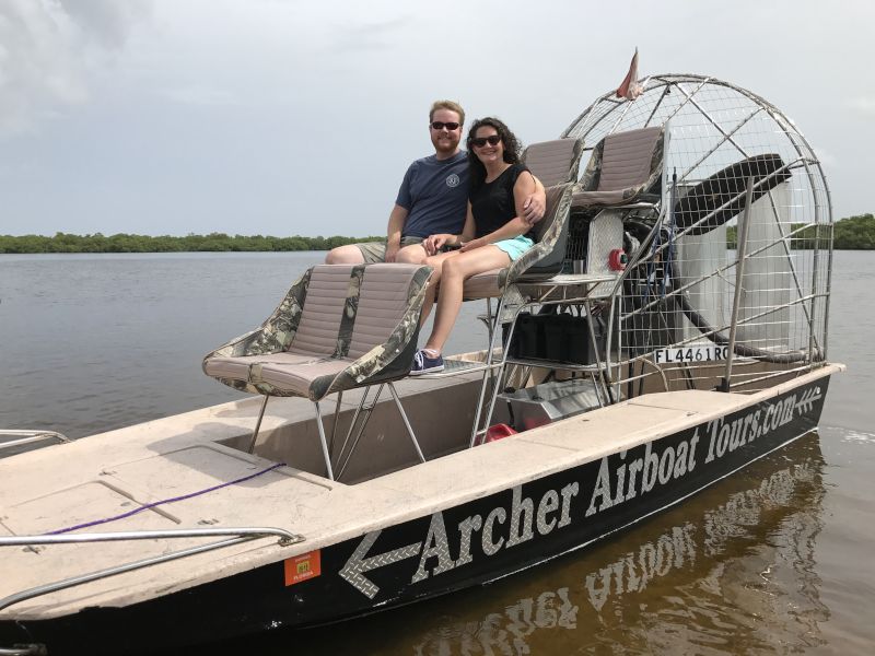 Zooming through the Everglades