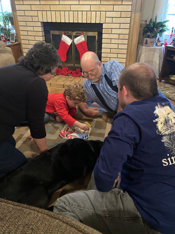 Playing Games With Nana & Pop Pop