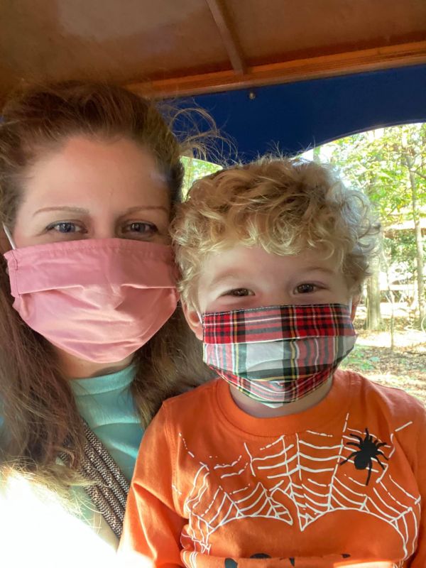 Train Ride at the Zoo With Mommy