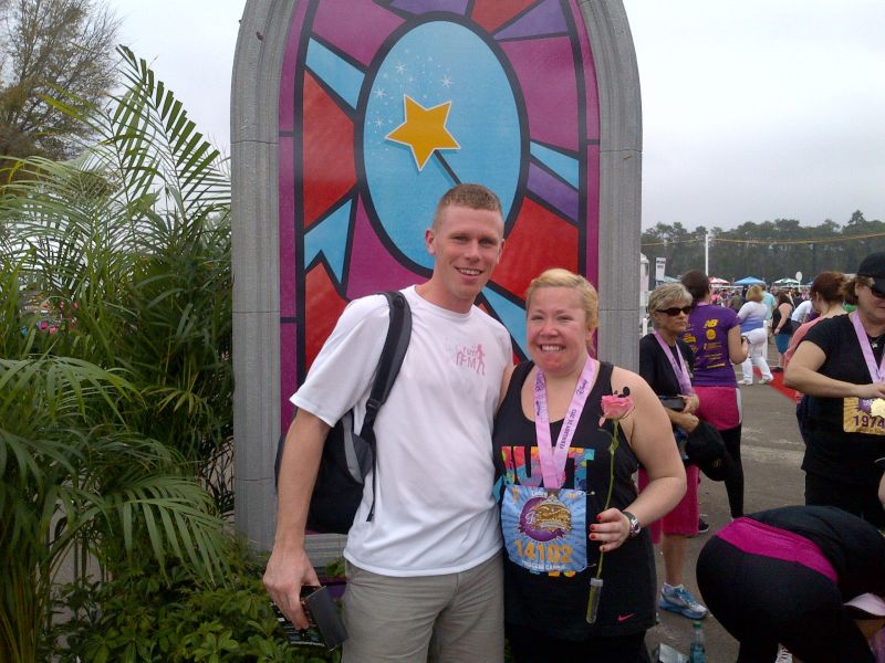 Carrie Finished Her First Half-Marathon!