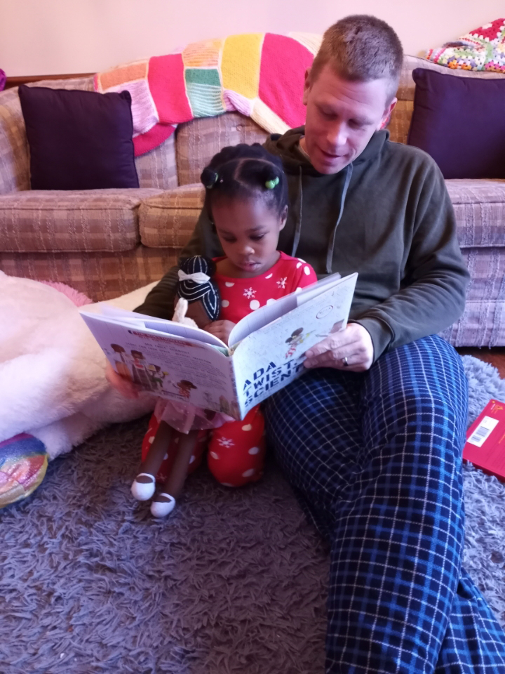 Reading Time With Dad
