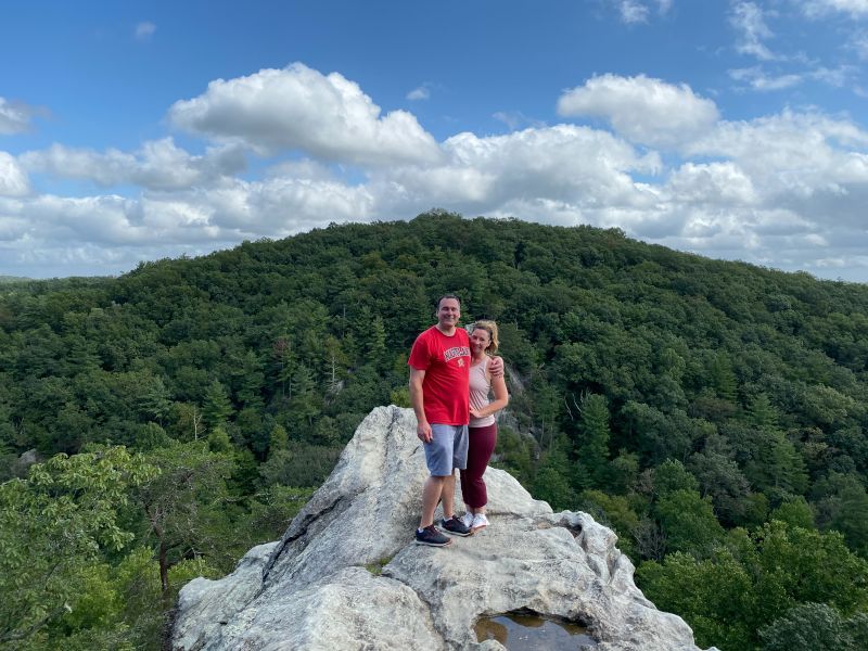 Hiking at the State Park Only 15 Minutes From Our Home