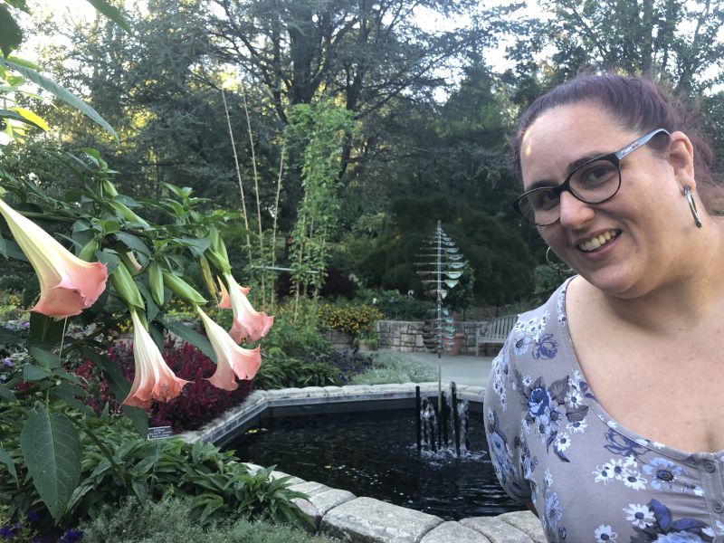 Renee at Brookside Gardens