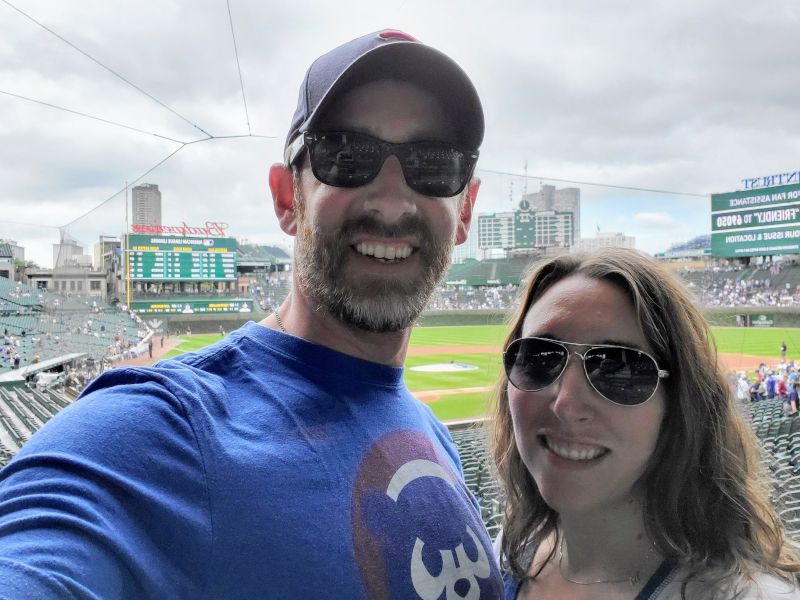 Fun at a Cubs Game